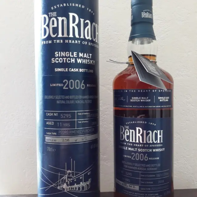 Benriach 2006 PX SC #5295