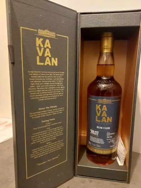 Kavalan Solist Rum Cask