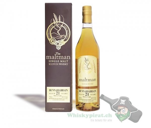 Bunnahabhain 21 Jahre (The Maltman)