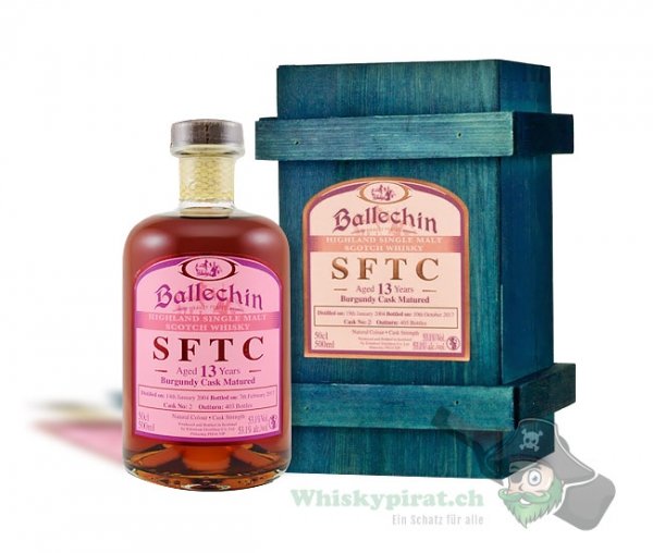 Ballechin (13 Jahre - 2004) SFTC - Burgundy Cask