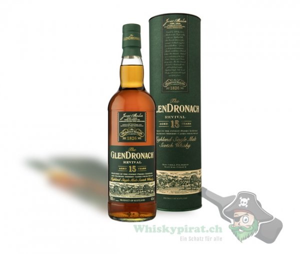 Whisky – GlenDronach Revival (15 Jahre)