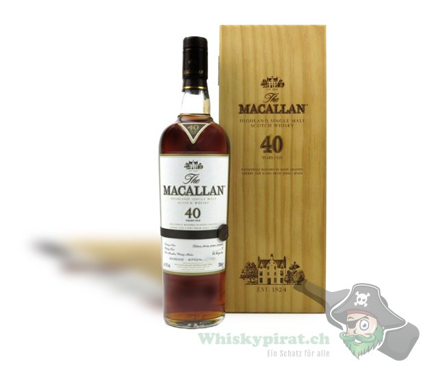 Whisky - Macallan Sherry Oak (40 Jahre) - 2016 Release