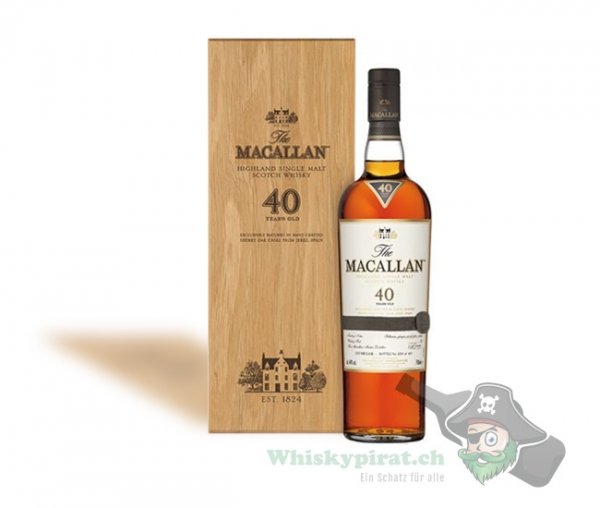 Whisky - Macallan Sherry Oak (40 Jahre) - 2017 Release