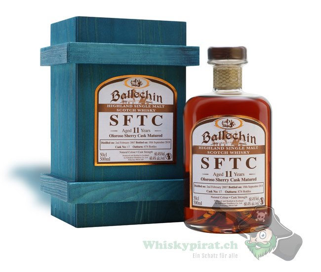 Ballechin (11 Jahre - 2007) SFTC - Oloroso Cask