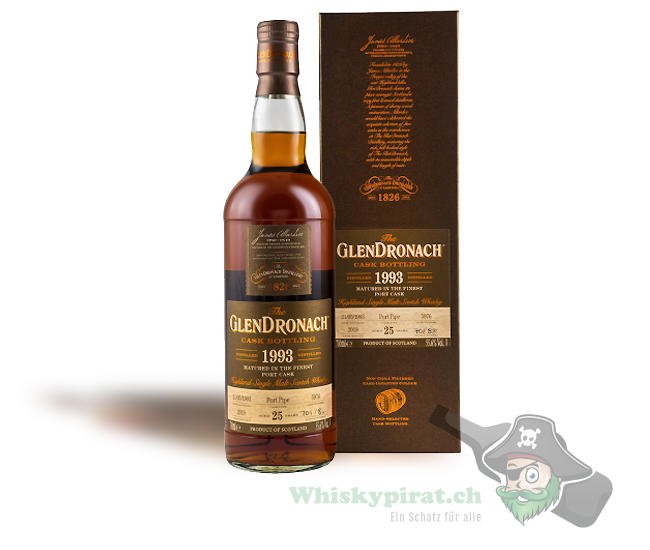 Whisky - GlenDronach Single Cask (25 Jahre - 1993)