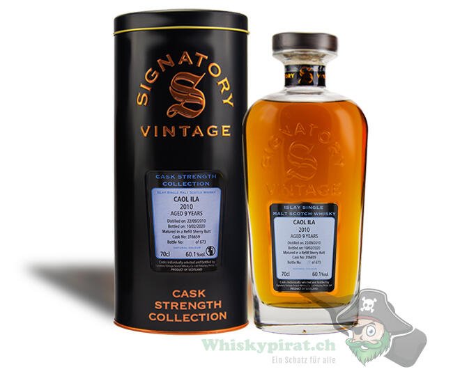 Caol Ila (9 Jahre - 2010) - Signatory Vintage