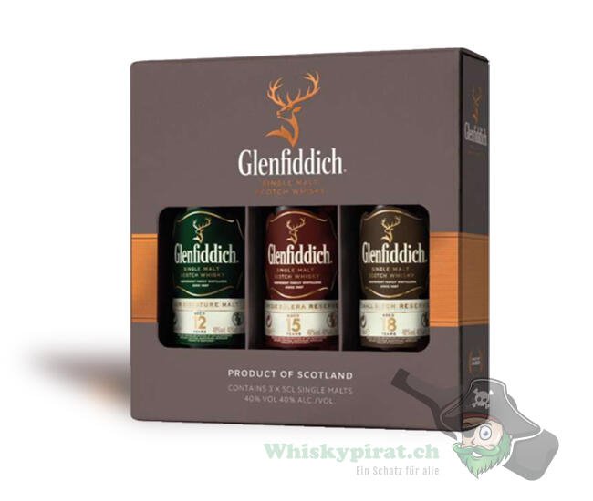 Glenfiddich Tasting Collection Set (12 | 15 | 18)