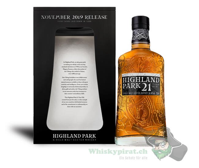 Whisky - Highland Park (21 Jahre) November 2019 Release