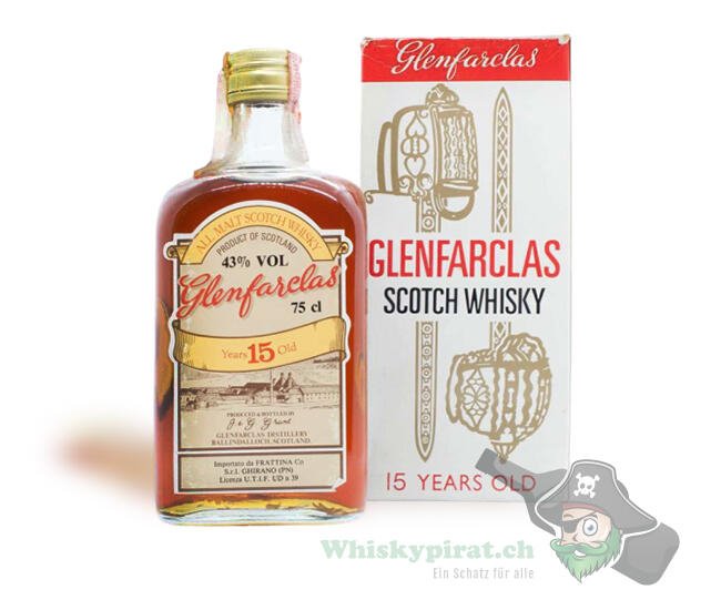 Glenfarclas (15 Jahre) Rarität aus den 1980er