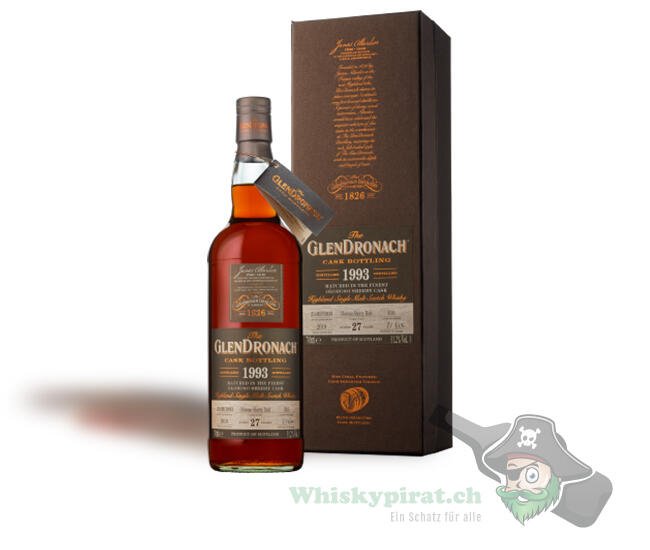 GlenDronach Single Cask (27 Jahre - 1993) Oloroso Sherry