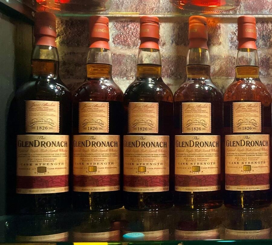 Glendronach Cask Strength Batch 1 bis 10