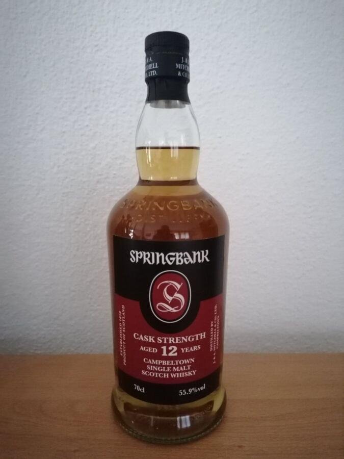 Springbank 12 years Cask Strenght  55.9% Batch 23