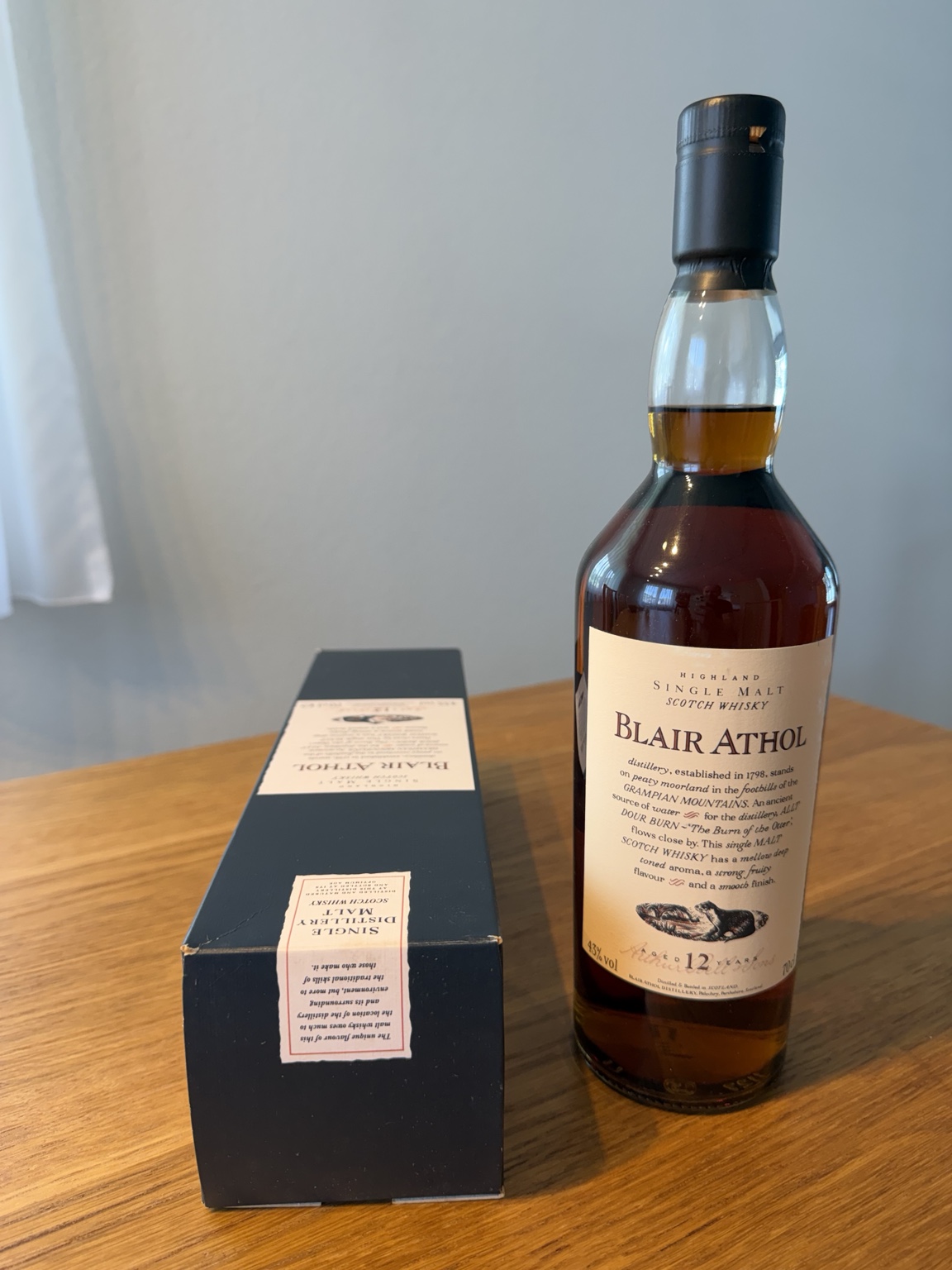 Blair Athol 12 Years – Flora & Fauna – ältere Abfüllung – 70 cl / 43 %